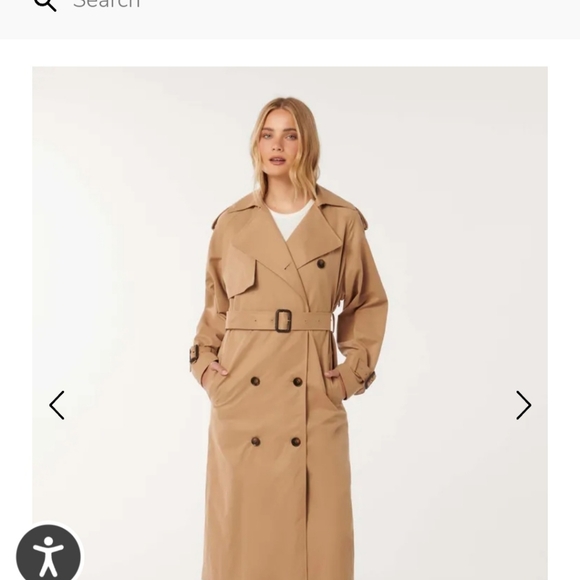 Ever New Pink Trench Coat - Picture 2 of 8